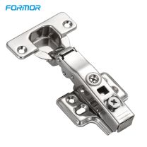 2D hinge one way square base hydraulic clip on