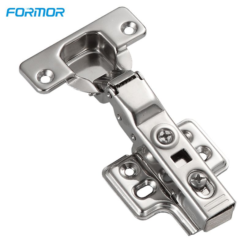 Hydraulic hinge one way square base clip on