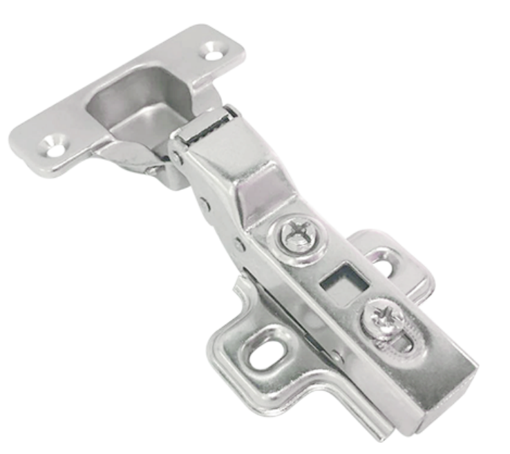 Hydraulic hinge one way square base 98g 2 holes