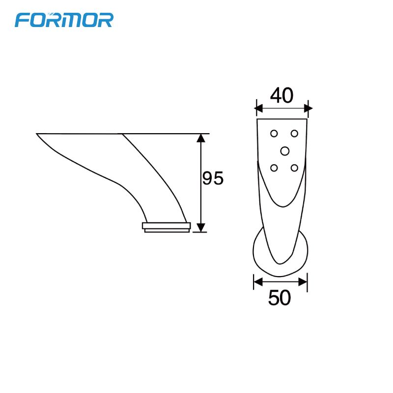 FF-B014 Sofa feet