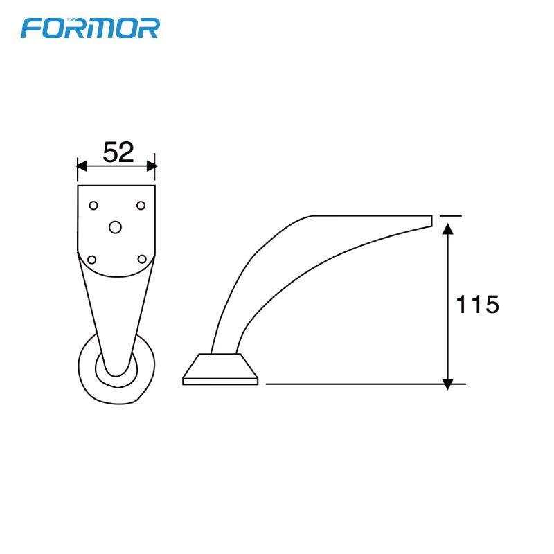 FF-B016 Sofa feet