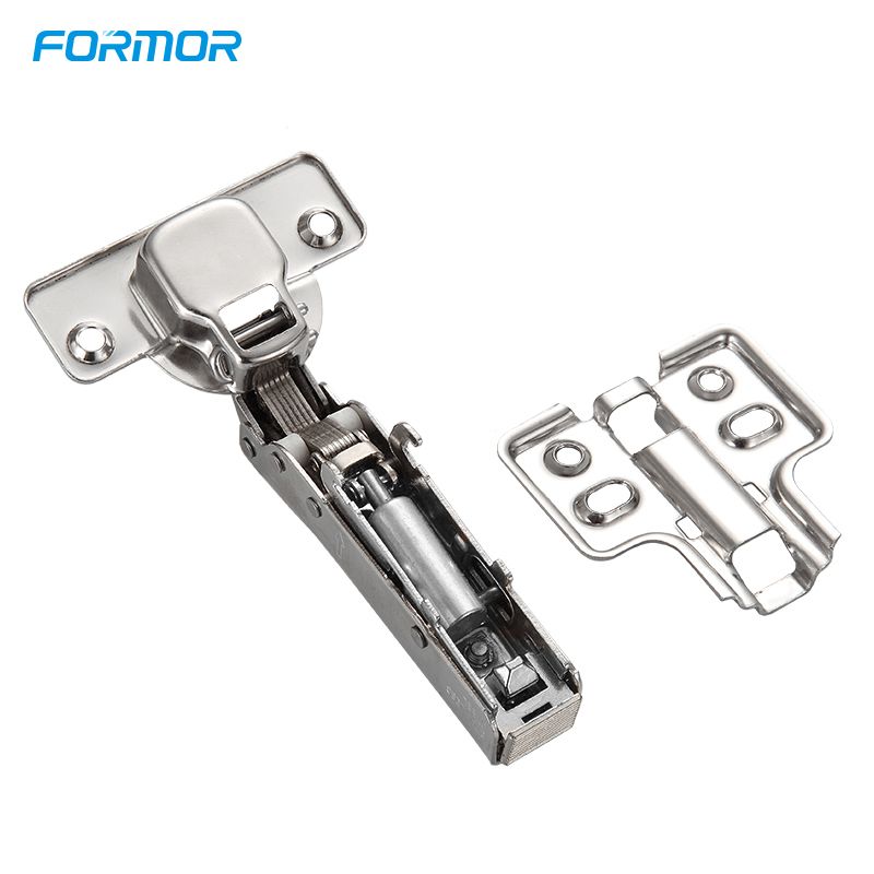 2D hinge one way square base hydraulic clip on