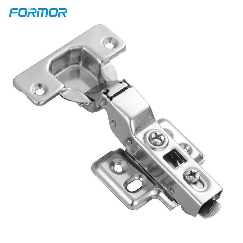 Hydraulic hinge one way stainless 201 square base clip on alloy clip