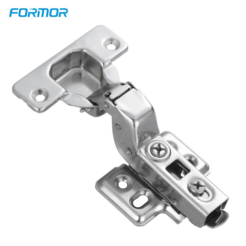 Hydraulic hinge one way stainless 201 square base clip on alloy clip