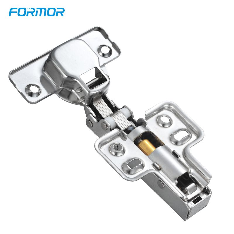 Hydraulic hinge one way stainless 201 square base clip on iron clip