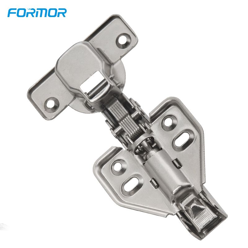 Hydraulic hinge one way triangle base iron clip