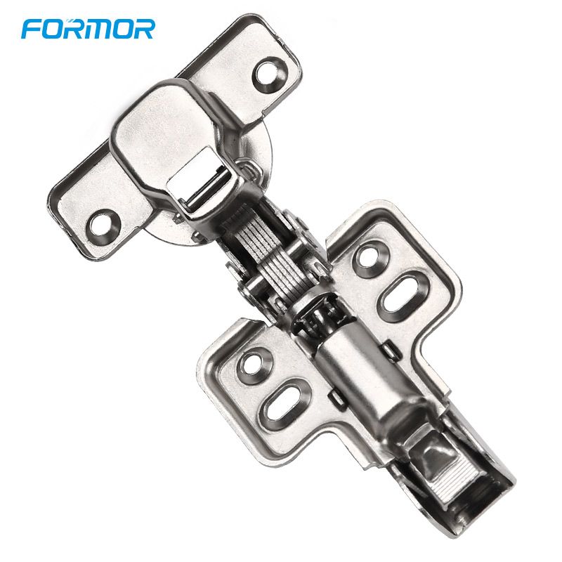 Hydraulic hinge one way square base iron clip