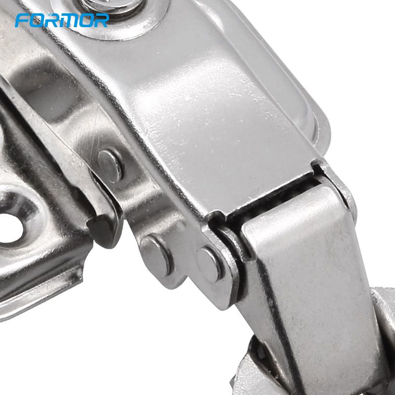 Hydraulic hinge one way triangle base alloy clip