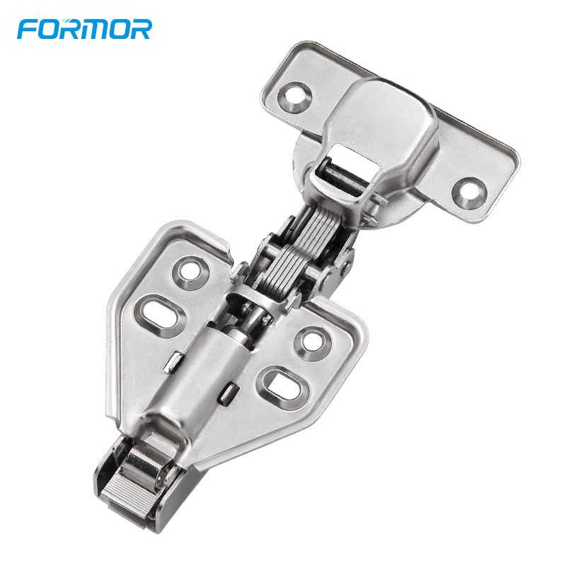 Hydraulic hinge one way triangle base alloy clip