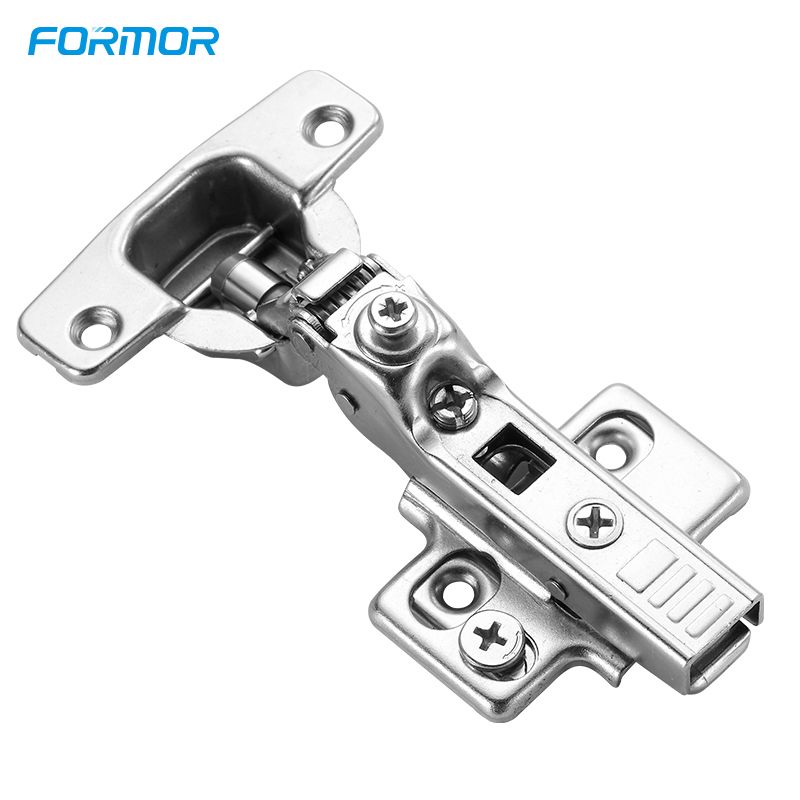 4D soft close cabinet hinge two way clip on